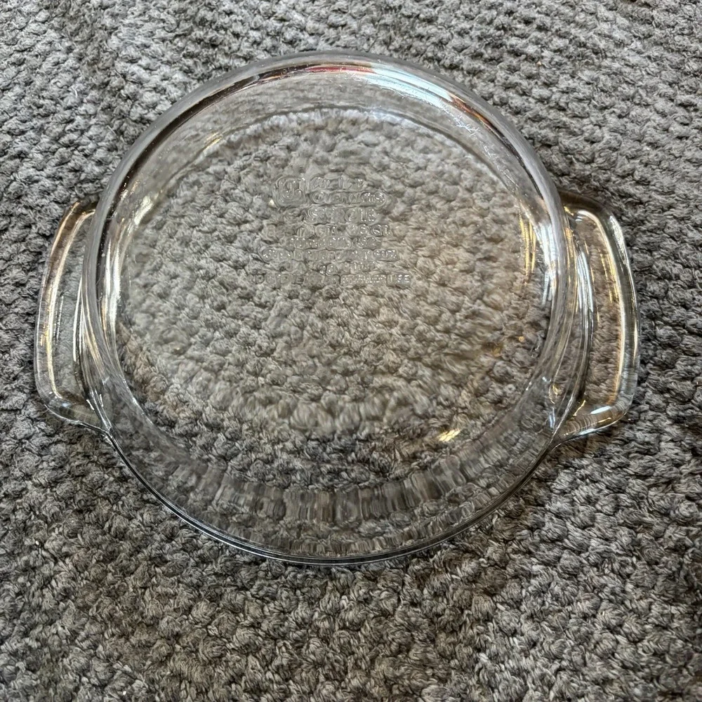 Anchor Hocking Ovenware Glass Casserole‎ Baking Dish #1037, 1.5 Qt Vintage USA
